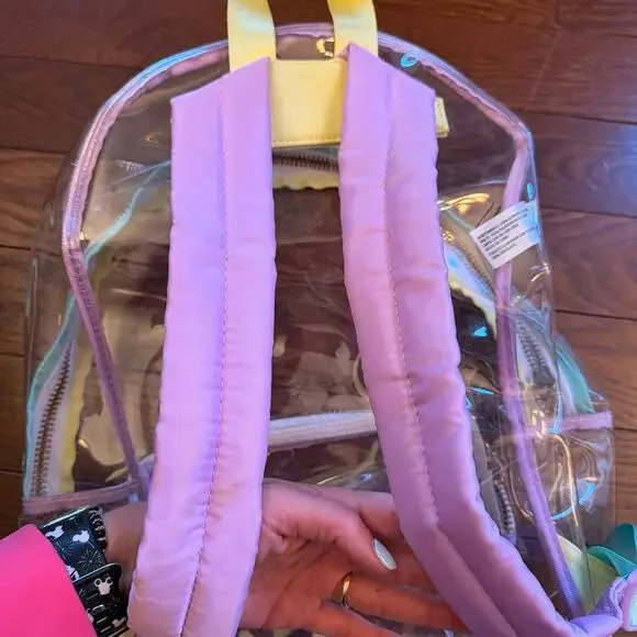 Stoney Clover Lane x Target Transparent Colorful Large Backpack - Picture 10 of 11